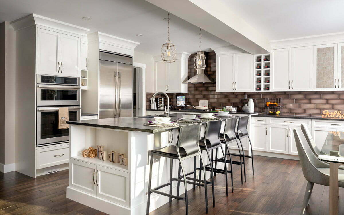 beautiful kitchen renovation in Calgary